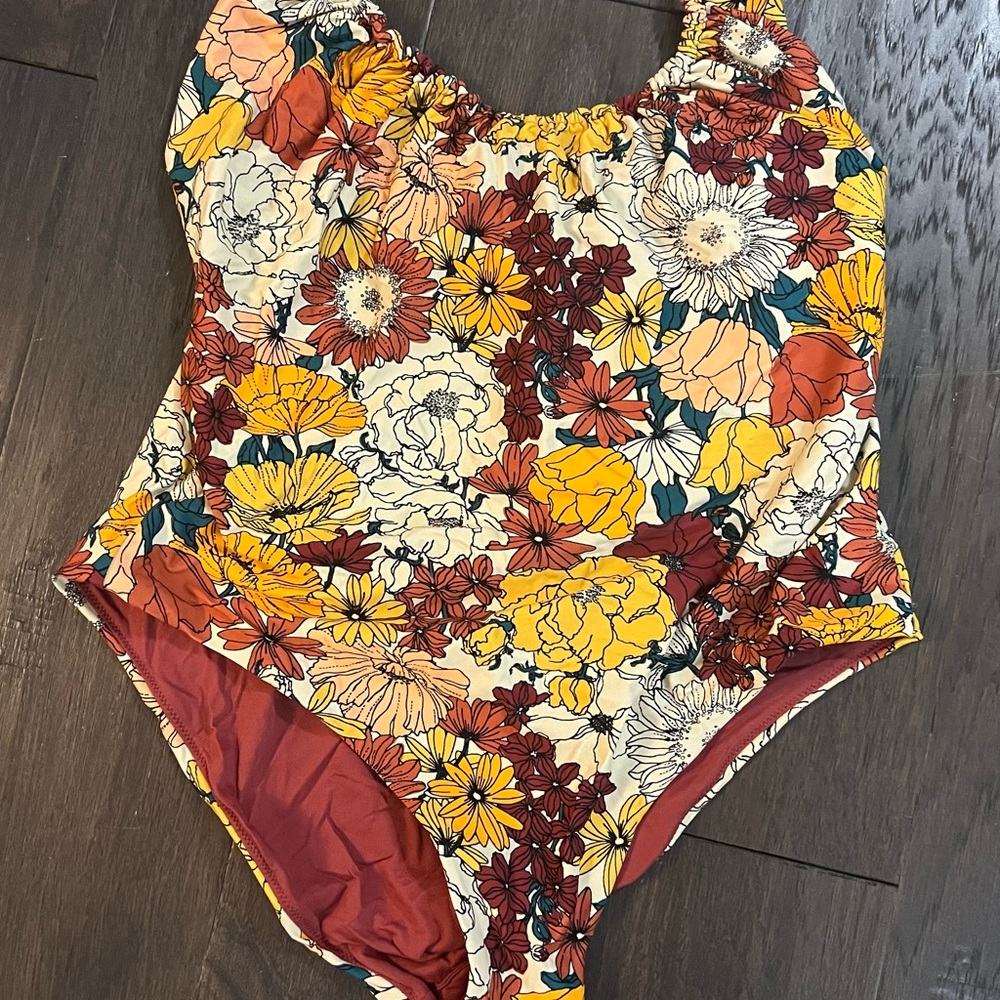 Roxy reversible one piece swimsuit